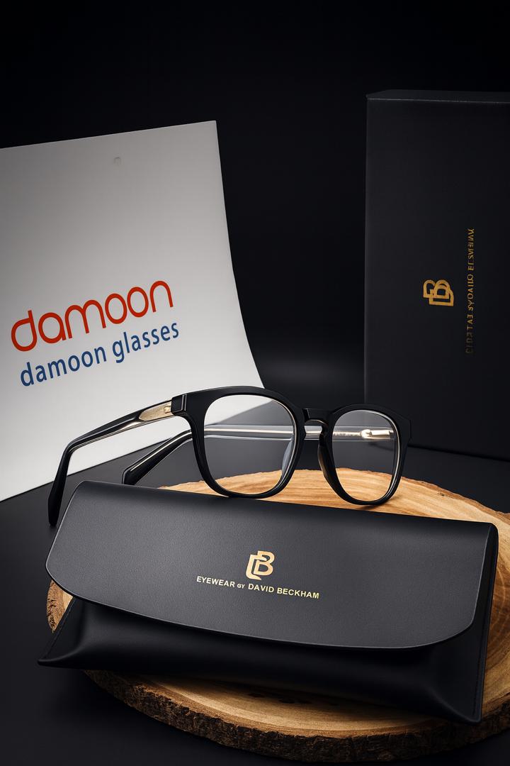 فریم عینک طبی مردانه کائوچوئی دیوید بکهام کد ۱۲۰۱۹۶