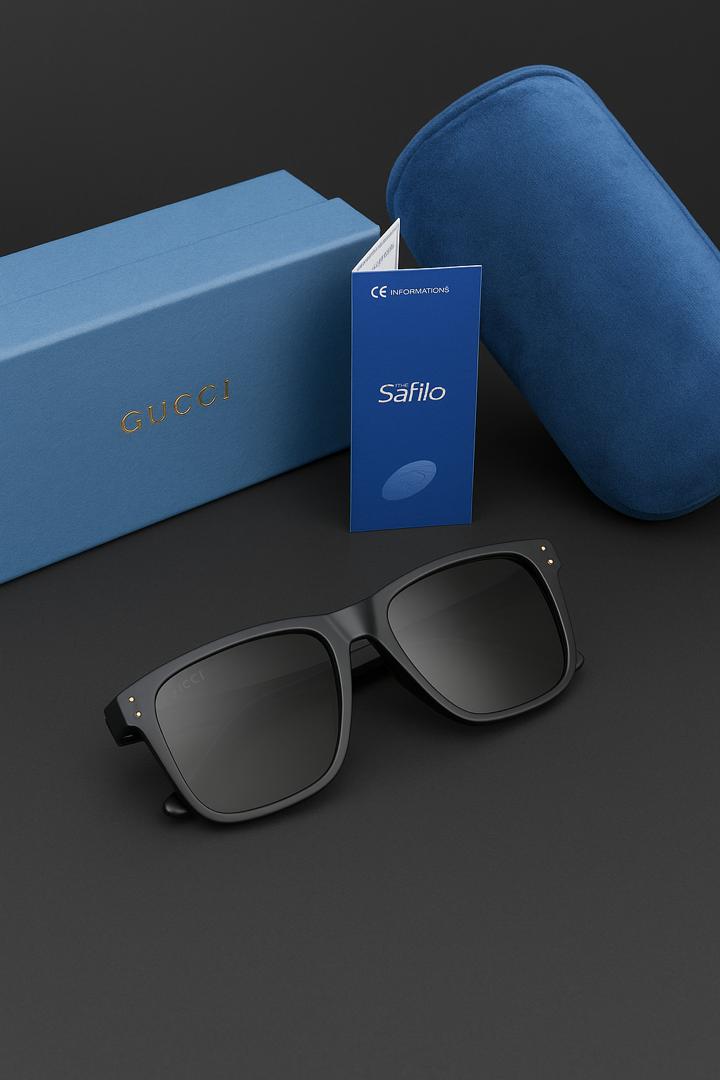 عینک آفتابی گوچی مدل 2053 – در دو رنگ مشکی و هاوانا (لنز پولاریزه)