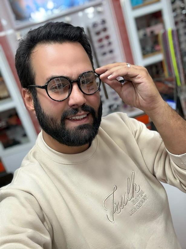 فریم عینک گرد طبی زنانه مردانه Pivot مدل 2407