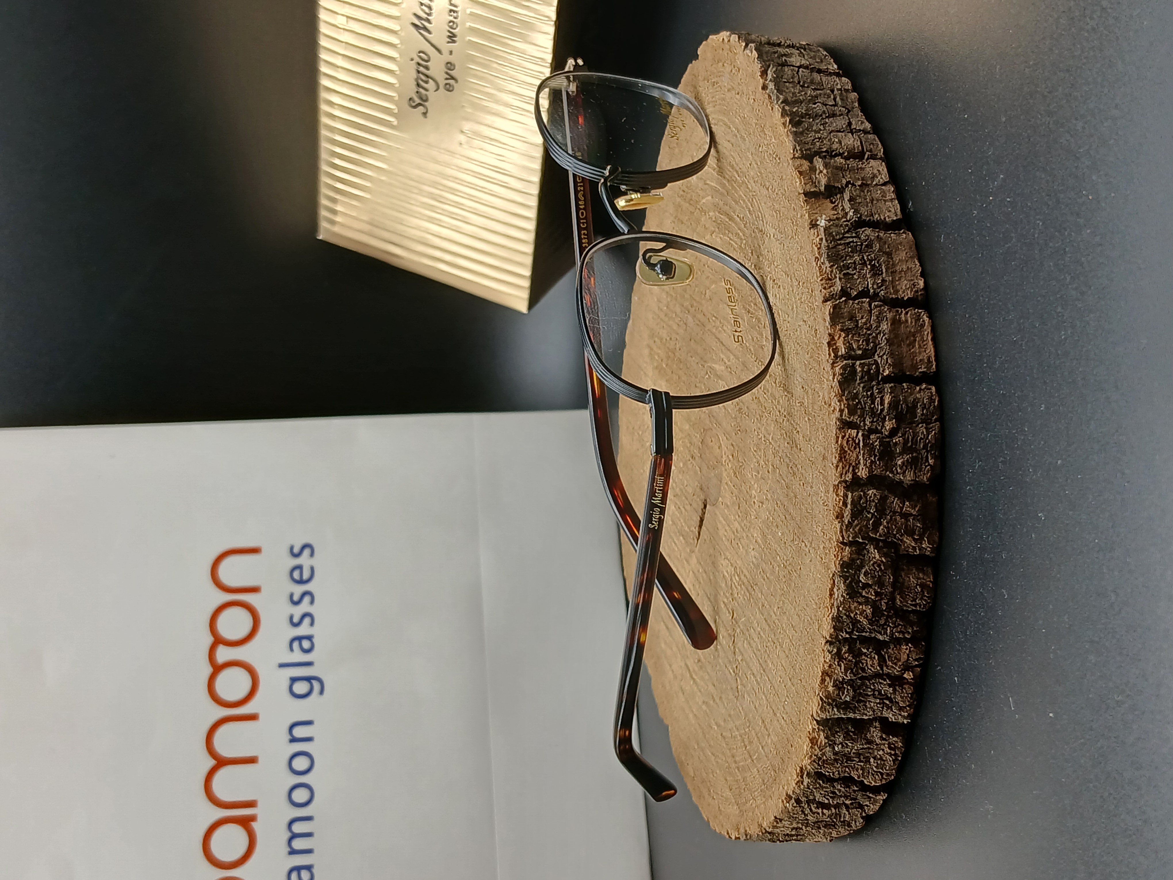 فریم عینک طبی گرد زنانه مردانه هنری شکل اورجینال سرجیو مارتینی 3837