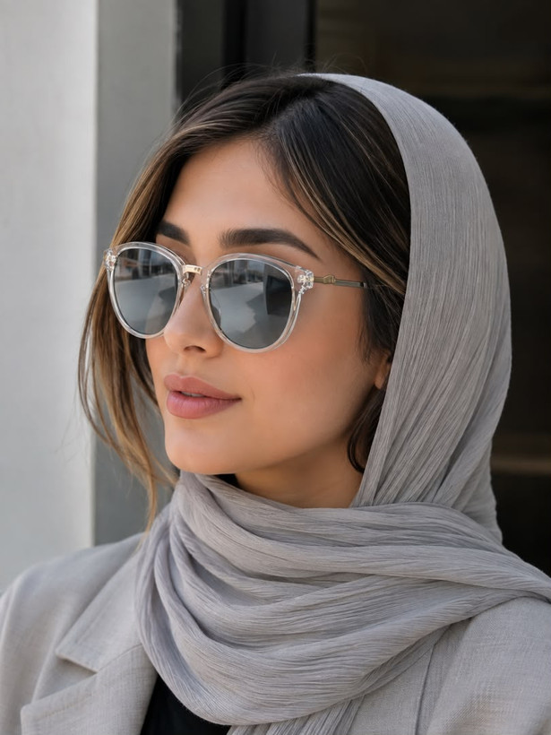 عینک آفتابی زنانه سرجیو مارتینی مدل 1631 فریم سفید