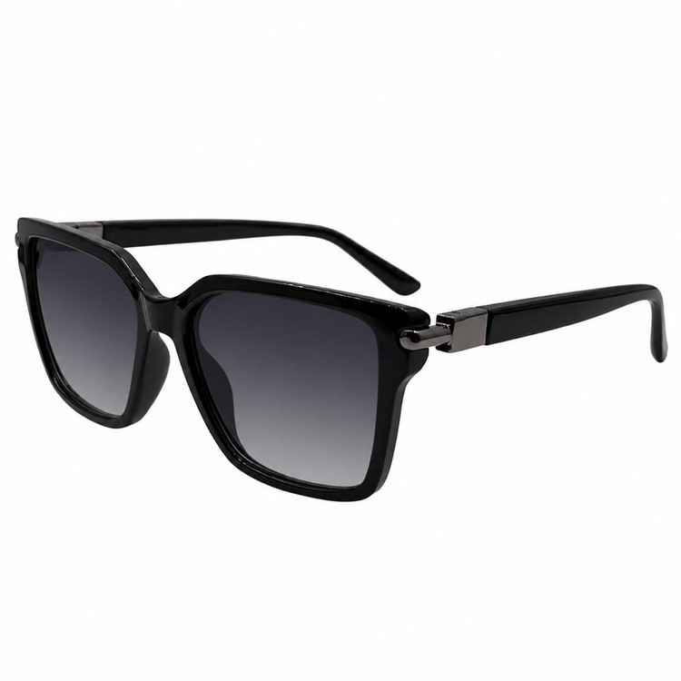 عینک آفتابی زنانه Alese مشکی با عدسی گرادیان UV400مدل 9638
