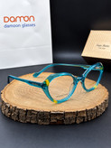 فریم عینک طبی زنانه فیروزه ای سرجیو مارتینی Sergio Martini مدل 3868