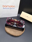 عینک آفتابی زنانه هلن کلر مدل H1321CA-N35 بنفش با عدسی قهوهای گرادیانت