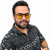 عینک شب وان ONE مدل 1936 C1 عدسی زرد